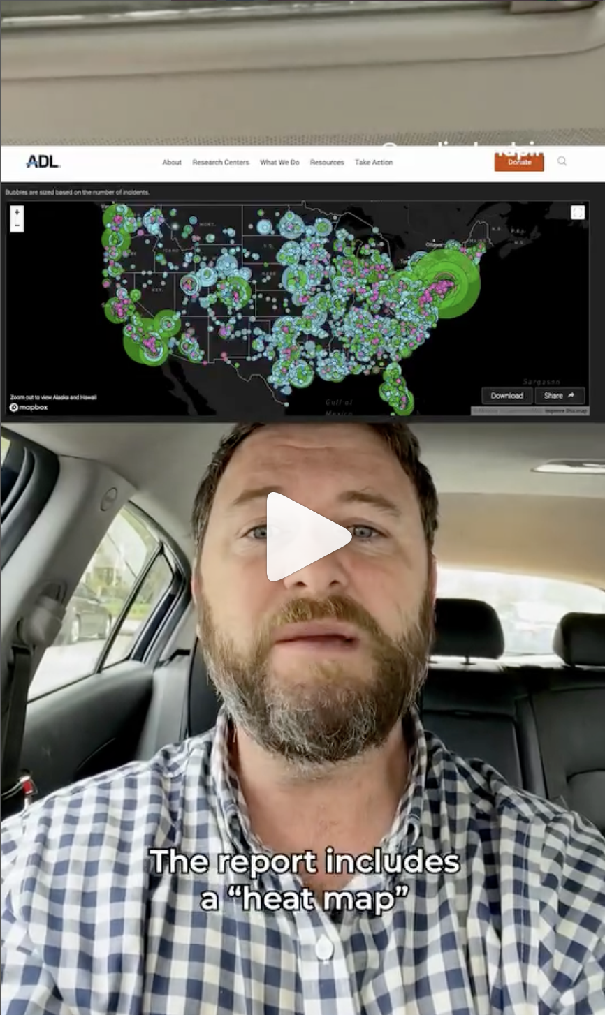 VIDEO: NC Is One of the 10 States With the Most Hate Group Activity in 2023
